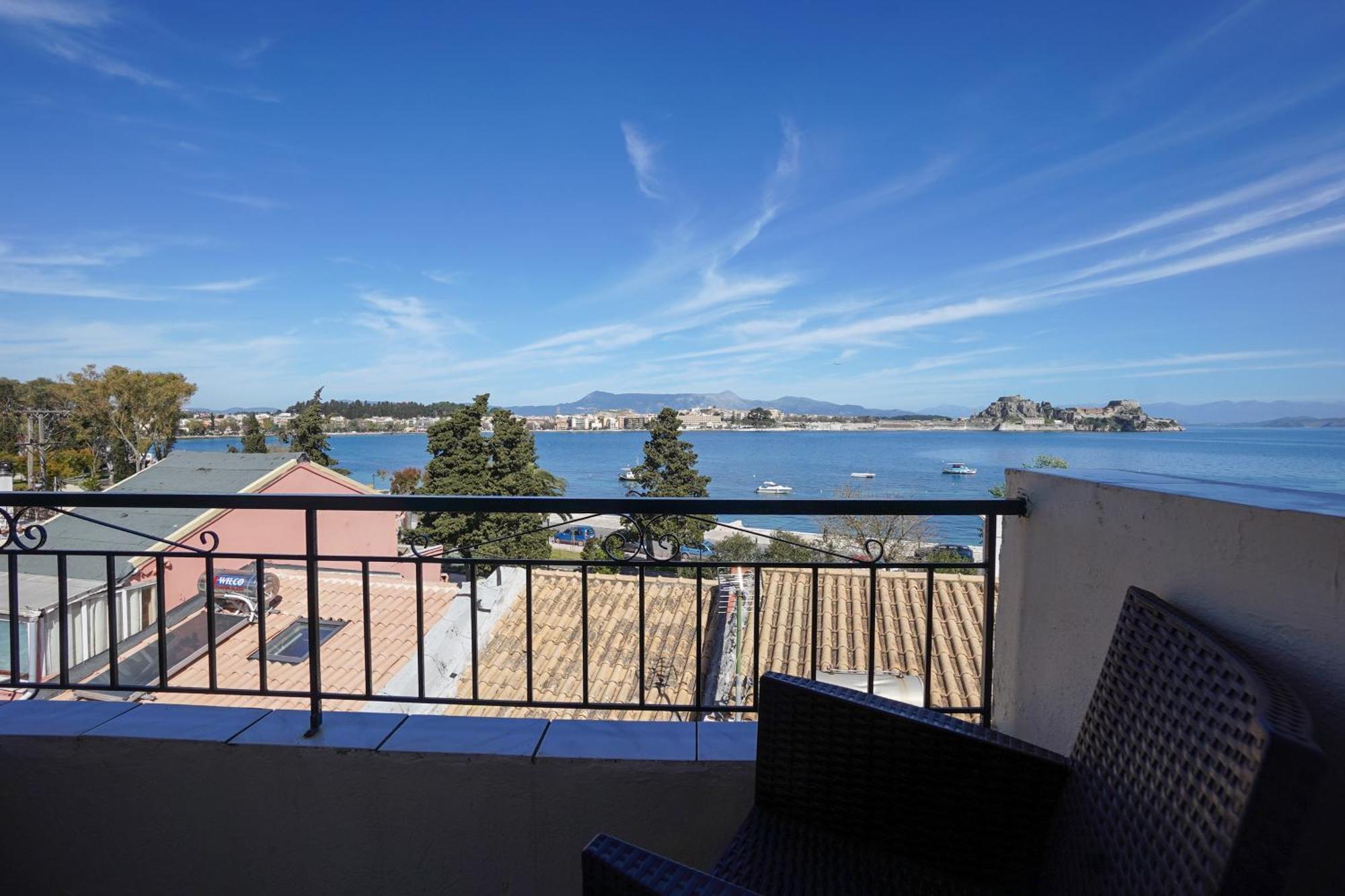 Anemomilos Sea View Penthouse Corfu  المظهر الخارجي الصورة