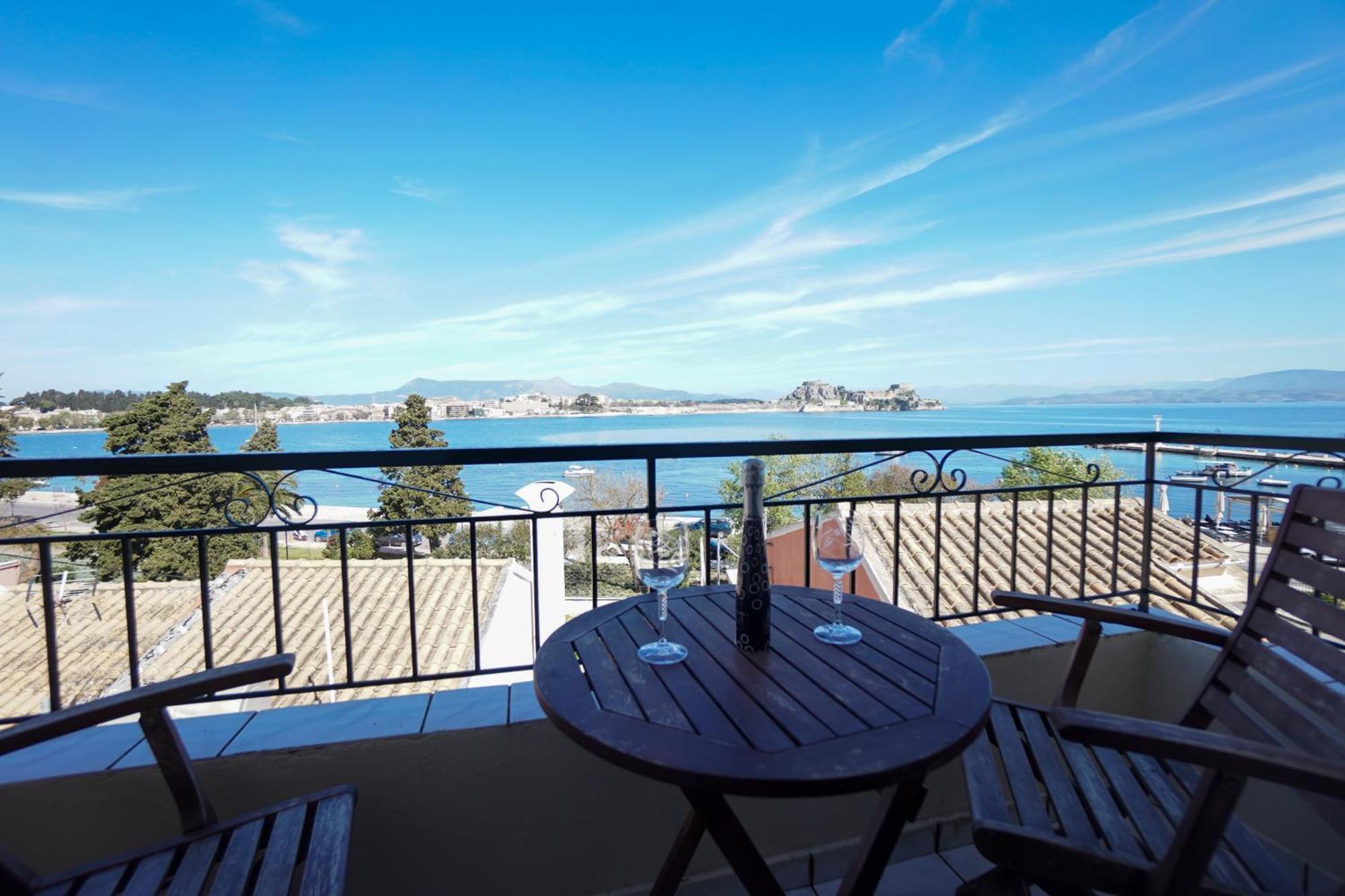 Anemomilos Sea View Penthouse Corfu  المظهر الخارجي الصورة