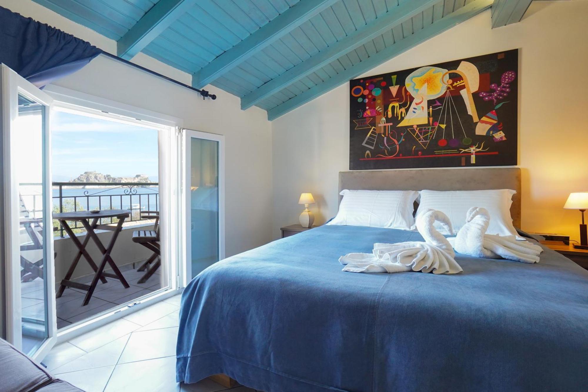 Anemomilos Sea View Penthouse Corfu  المظهر الخارجي الصورة