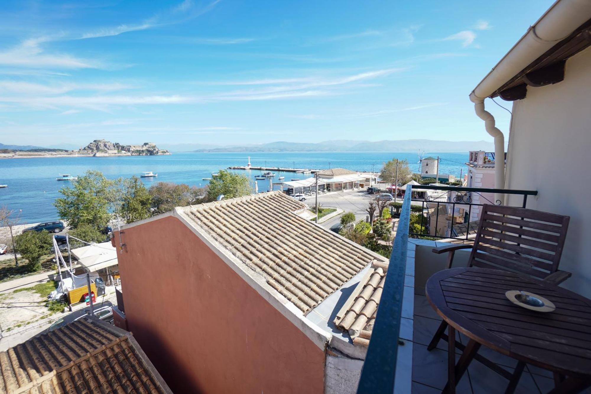 Anemomilos Sea View Penthouse Corfu  المظهر الخارجي الصورة