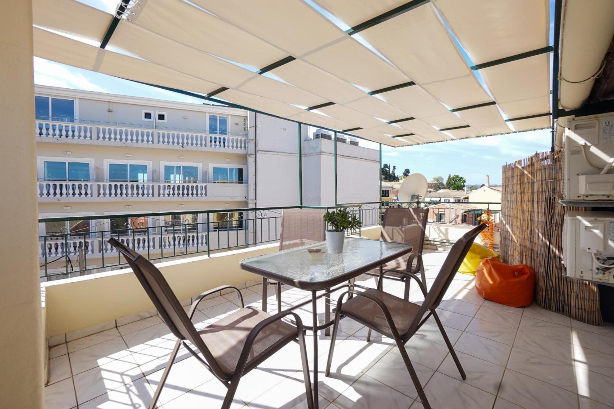 Anemomilos Sea View Penthouse Corfu  المظهر الخارجي الصورة