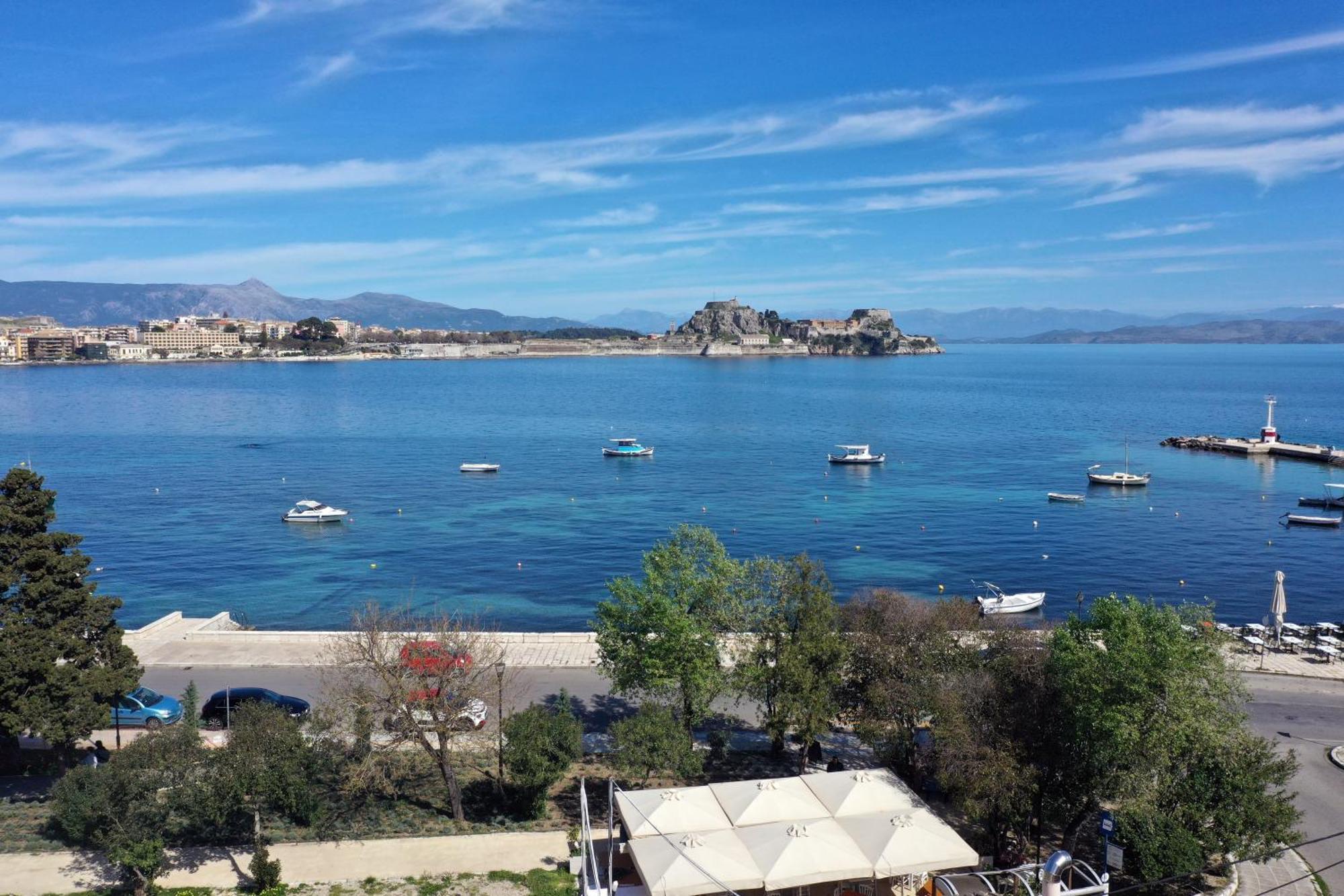 Anemomilos Sea View Penthouse Corfu  المظهر الخارجي الصورة